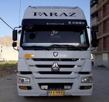 کشنده هوو فراز در کامیون ۲۰