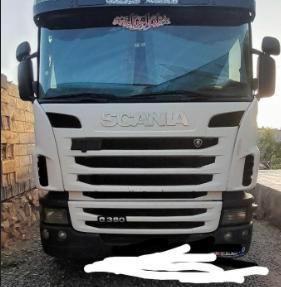 کشنده اسکانیا G 380 در کامیون ۲۰